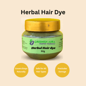 Organic herbal hair dye by Greenish Aura