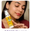Greenish Aura Sunscreen Cream SPF 50 with organic ingredients, offering broad spectrum UVA/UVB protection